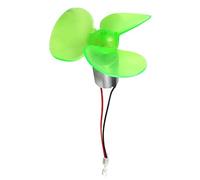 JunZheHub Mini Generatore Eolico Giocattolo (Orizzontale), Intelligente con Funzione LED, Adatto Didattici, Scolastici E per Progetti Creativi, Multicolore, m