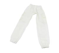 JunZheHub Pantaloni per Bambole in Miniatura in 1:12, Abbigliamento per Action Figure, Pantaloni Cargo Realizzati in, Aderenti, Adatti Ai Collezionisti, P, Bianco