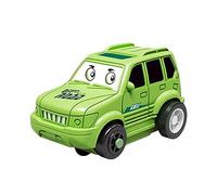 JunZheHub Pista Interattiva per Costruire La Propria Auto, Ideale per Bambini: Un Giocattolo Educativo con Piste a Incastro Favorisce Lo Sviluppo, Verde