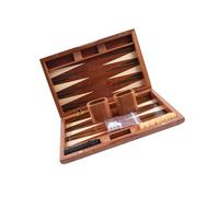 JunZheHub Set di Backgammon, Gioco da Tavolo Compatto da Portare Sempre con sé, Adatto a Bambini E Adulti, Ideale per Tutta La Famiglia, Style C