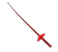 JunZheHub Spada da Scherma per Bambini, Strumento di Allenamento per La Pratica E Il Duello, Rosso