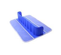 JunZheHub Vassoio Portagiochi Da Bagno, Organizer per Giocattoli Resistente E Antimacchia per Neonati E Bambini Piccoli, Blu 60x40x10cm