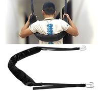 JUOPZKENN Dispositivi di Decompressione Spinale, Barella per Trazione Posteriore, Imbracatura di Decompressione Spinale Sospesa, Dispositivo di Trazione Lombare per Alleviare Il Dolore Lombare(Nero)