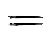 Jupe laterale Minigonne Laterali Paraurti Diffusore Spoiler Anteriore Trim Per BMW X5 Per G05 2019 Body Kit Laterali Grembiuli(Carbon Black)