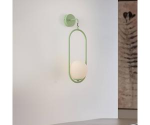 Jupiter Applique Samba, 1 luce, verde/bianco Jupiter