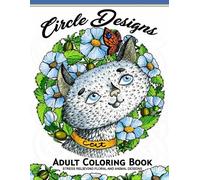 Jupiter Coloring Circle Design Adult Coloring Book (Tascabile)