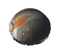 Jupiter - Cuffia da doccia per donne e uomini, grande, riutilizzabile, a doppio strato, impermeabile, con fascia elastica, per tutte le acconciature, adatta ai viaggi