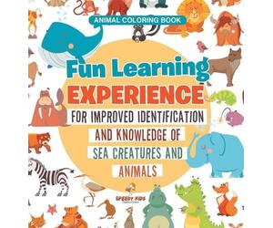 Jupiter Kids Animal Coloring Book. Fun Learning Experience fo (Copertina rigida)