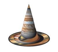 Jupiter Landscape - Cappello da strega per Halloween, 2 pezzi, adatto per giochi teatrali