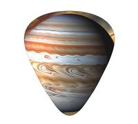Jupiter Landscape plettri per chitarra, 12 pezzi, materiale ABS, bordi lisci, sensazione confortevole, 3 spessori opzionali