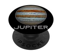 Jupiter, maglietta con pianeta del sistema solare, unisex, per bambini PopSockets PopGrip Adesivo