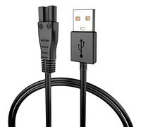 JUPSDDTH Cavo di ricarica per Meridian Grooming Charger - Cavo di alimentazione per Meridian Shaver Charger - Adattatore caricabatterie per rasoio elettrico Meridian Grooming Trimmer Charger Cold