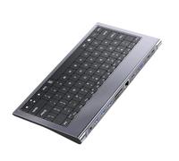 Juqoyue 11 in 1 Tastiera USB C Docking Station con 100 W PD, 4K, VGA, Ethernet, Lettore di Schede, USB 3.0, Aux USB C HUB per Laptop