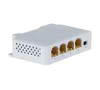 Juqoyue 4 Porte Poe Extender 10/100/1000Mbps 1 in 3 out Gigabit Poe Extender 1 A 3 Switch di Rete Ripetitore per Switch Poe 1 Pz