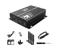 Juqoyue Adattatore Wireless USB 3.0 A NGFF M.2 B-Key 1 Slot per Scheda SIM 4 Antenne e con USB per Modem 5G 4G LTE WWAN