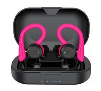 Juqoyue Auricolare Bluetooth Impermeabile per Il Nuoto A Lunga Durata, Auricolare Wireless A Doppia Usura, Tappi per Le Orecchie Stereo con Riduzione del Rumore