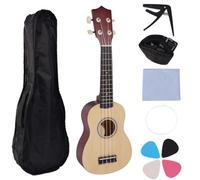 Juqoyue D Mini Ukulele da 21 Pollici, Livello Base per Principianti, Piccola Chitarra A Corde, Strumento Musicale per Bambini