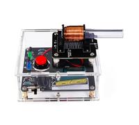 Juqoyue DC 3V Trasmettitore Elettromagnetico Kit Elettronico FAI DA TE, Cannone elettromagnetico ad alta tensione, Mini Modulo Convertitore