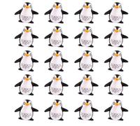 Juqoyue Decorazione Micro-Paesaggio Pinguino Animale Bambola Desktop Auto Carino Arti e Mestieri DIY Materiale Accessori S