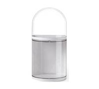Juqoyue Grande Espositore Trasparente Antipolvere per Organizzatore di Modelli di Bambole - Diametro 15 cm A Due Piani