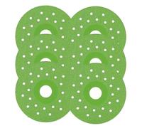 Juqoyue Lame per Seghe Smussate Diamantate per Tagliare e Levigare Piastrelle e Marmo, Disco per Taglio Vetro da 4 Pollici 1 mm (6 Pezzi)