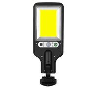 Juqoyue Luci Solari Luci da Parete da Giardino Illuminazione di Sicurezza con Sensore Illuminazione da Giardino Terrazza Illuminazione Stradale A