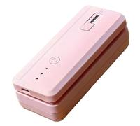 Juqoyue Mini Macchina Sigillatrice Portatile 2 In 1 - Strumento per L'Imballaggio Alimentare Ricaricabile Tramite USB per Uso In Cucina, Compatto Ed Efficiente B