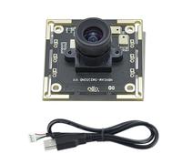 Juqoyue Modulo Fotocamera 5MP 2K con Microfono Integrato USB, Driver Gratuito, Obiettivo Regolabile con A Manuale e Angolo di Visuale di 100° per PC