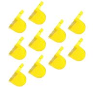 Juqoyue Portaoggetti per Detersivo per Evitare Traboccamenti e Gocciolamenti, Scatola Portaoggetti, Portasapone, Portaoggetti, Raccogli, Giallo