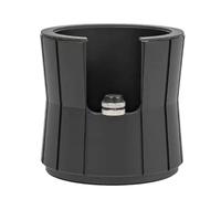 Juqoyue Portapressino Regolabile per Manici da 51/54 mm - Base Antiscivolo, Ideale per Bar, Ristoranti e Uso Domestico A