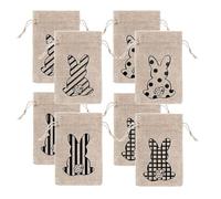 Juqoyue Sacchetti per Coniglietti, Sacchetti per in A Forma Coniglietto Pasquale, Sacchetti per Gioielli, Sacchetti Regalo per Nozze, DIY,