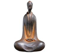 Juqoyue Statua di Buddha Semplice Decorazione Buddista per La Casa e Il Giardino Statuetta da Tavolo Pensante
