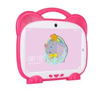 Juqoyue Tablet per Bambini da 7 Pollici Quad Core 1+8G Doppia Scheda WiFi Android 7.0 Tablet per L'Educazione allo Studio Regalo per Bambini Software per Bambini,Rosa