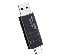Juqoyue Tester di Interfaccia USB3.2 da 10 Gbps HUB QC Test Docking Station di Tipo C Funzione Porta USB Test Rapido Test di Tensione Driver Gratuito