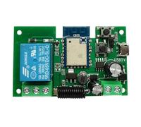 Juqoyue Tuya WIFI Smart Switch Controller Cancello Garage Porta Apri 1CH 7-32V TimerInching Modulo Relè Autobloccante
