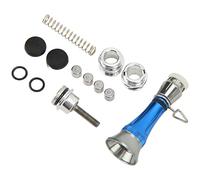 Juqrelith Bilanciatore per Mulinello da Pesca in Alluminio, 48mm x 18mm, Resistente alla Corrosione - Ottima Stabilità e Superfici Lisce, Ideale per Riparazioni e Fai da Te (Blu)