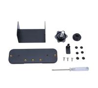 Juqrelith Supporto Montaggio Campanello Video, Anti Furto, Plastica e Acciaio Inossidabile, Facile Installazione Senza Trapano - Design Sicuro e Regolabile, Ideale per Ufficio e Casa