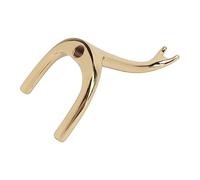 Juqrelith Testa Pontetta Stecca Biliardo Alluminio, Fissaggio Sicuro, Colore Oro, Compatibile con più Stecche - Design Resistente, Precisione Migliorata, Uso in Sala Biliardo e Tempo Liber