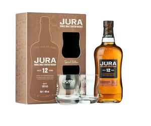 Jura 12Y0 VAP Gift Pack - Single Malt Scotch Whisky Invecchiato 12 Anni, Confezione Regalo, Bottiglia in Vetro da 70 cl, 40% Vol.