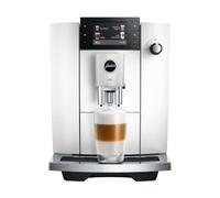 Jura - E6 Piano White (ED) - Macchina da Caffè Automatica con display da 3,5” a colori,17 Specialità, estrazione Light Brew e P.A.G.2
