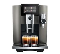 Jura - S10 Dark Inox (EA) - Macchina da Caffè Automatica con display touch da 4,3” a colori, 45 Specialità, estrazione Light Brew, Cold Brew, Funzione Sweet Foam e P.A.G.2+ e Wi-Fi Connect