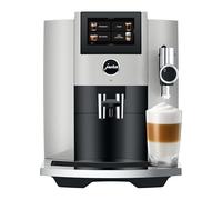 Jura - S8 Platino, Macchina da Caffè Automatica, Display Touch 4.3", WiFi, 27 Bevande, Professional Aroma Grinder 2, Serbatoio 1.9L