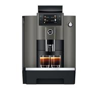 Jura - W4 Dark Inox (EB) - Macchina da Caffè Automatica Professionale con display da 3,5” a colori, 10 Specialità, Macinacaffè P.A.G.2, Preriscaldamento intelligente e 50 preparazioni giornaliere