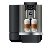 Jura - X10 Dark Inox (EB) - Macchina da caffè automatica con Cold Brew e 35 specialità