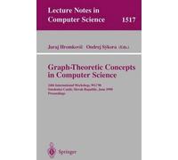 Juraj Hromkovič Ondrej Syk Graph-Theoretic Concepts in Computer Scie (Tascabile)