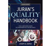 Joseph A. Defeo Juran's Quality Handbook 7E (PB) (Tascabile)
