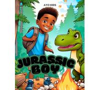 Jurassic Boy: Coloriages Inclusifs des aventures de petits garçons Noirs et Métissés