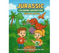 Jurassic Coloring Adventure: With Leo and Lia