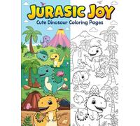 Jurassic Joy: Cute Dinosaur Coloring Pages