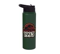 Jurassic Park 1993 Bold Logo Stainless Steel Insulated Water Bottle